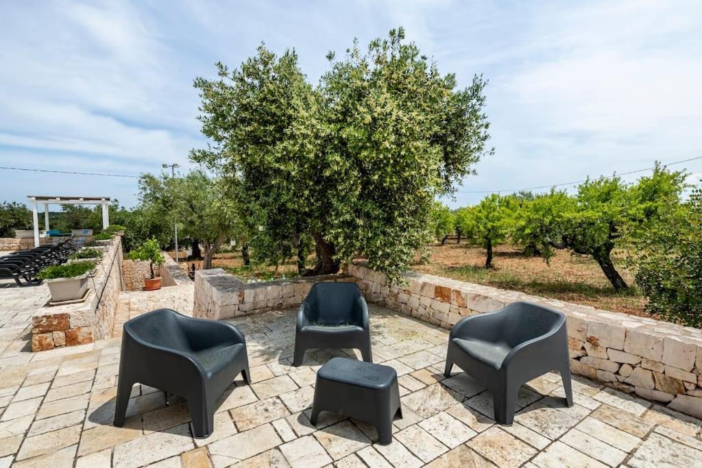 Trullo Oasi Santo Stefano - Private Pool Villa กัสเตลลานา กรอตเต ภายนอก รูปภาพ