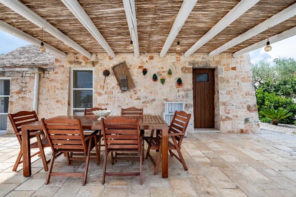 Trullo Oasi Santo Stefano - Private Pool Villa กัสเตลลานา กรอตเต ภายนอก รูปภาพ