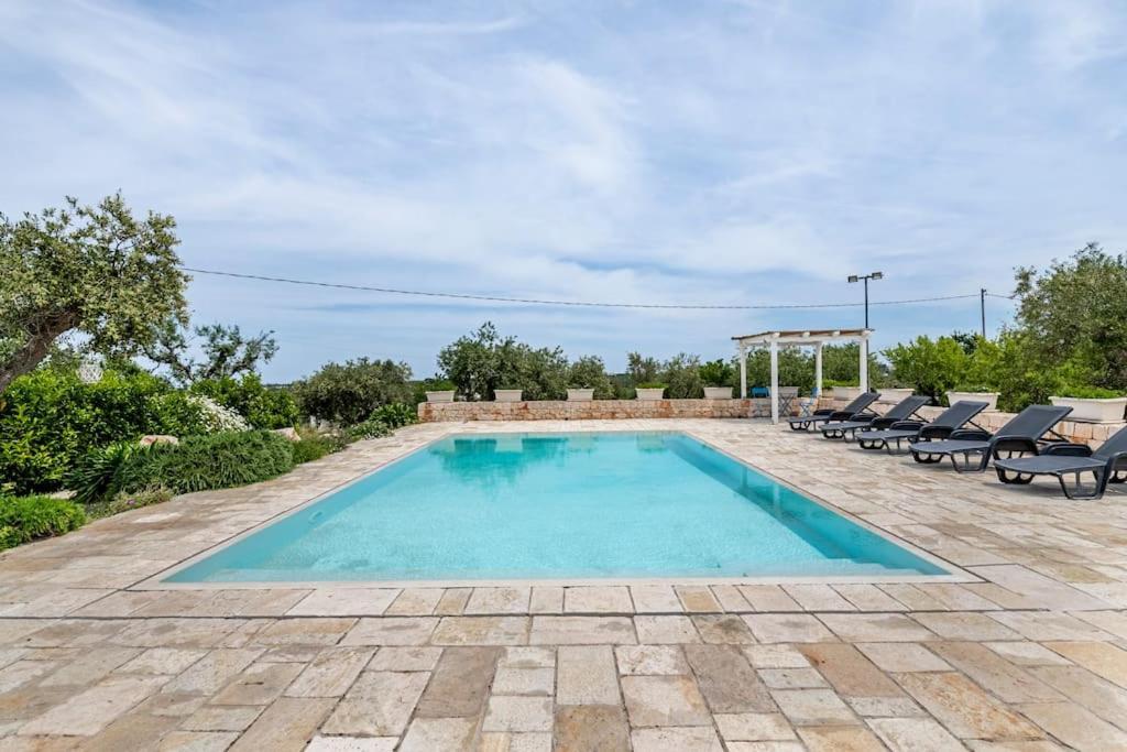 Trullo Oasi Santo Stefano - Private Pool Villa กัสเตลลานา กรอตเต ภายนอก รูปภาพ