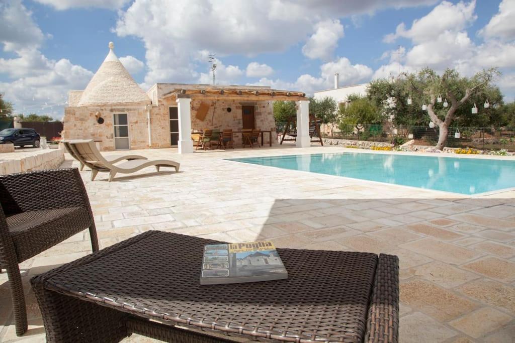 Trullo Oasi Santo Stefano - Private Pool Villa กัสเตลลานา กรอตเต ภายนอก รูปภาพ